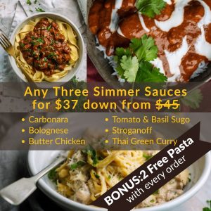 Finns Simmer Sauces Sale