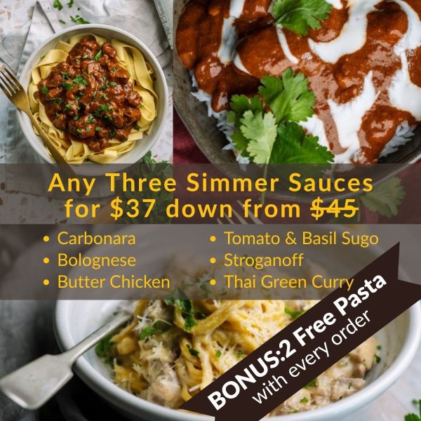 Finns Simmer Sauces Sale