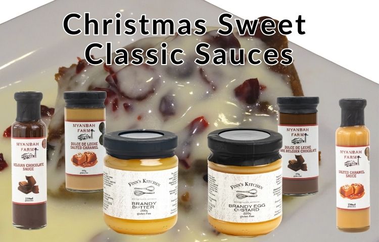 Brandy Custard, Brandy Butter and other sweet Christmas Sauces